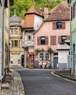 Charming cityscape in marktbreit, bavaria, germany, europe