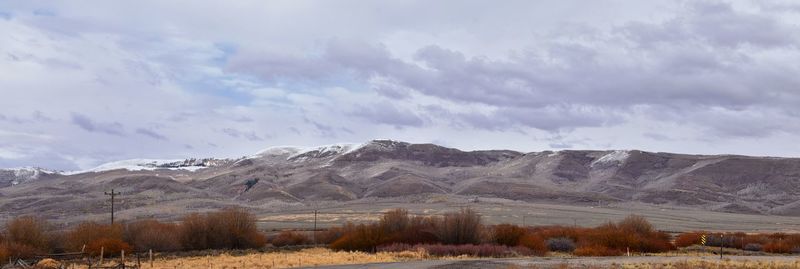 Strawberry reservoir bay in fall highway 40 daniels summit heber duchesne uintah basin utah usa.