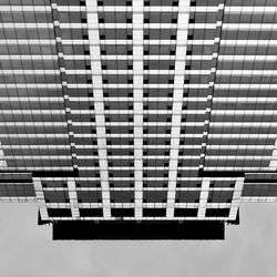 Low angle view of modern building