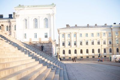 View of historic building against sky