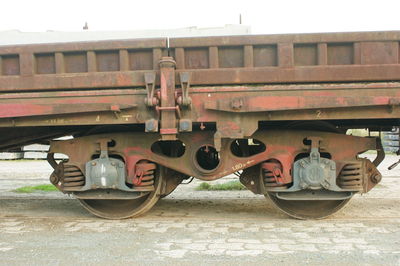 Train on railroad track