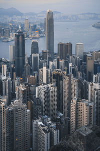 Aerial view of cityscape