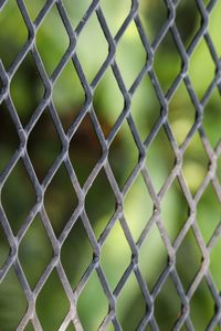 Full frame shot of chainlink fence