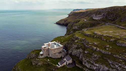 Lonely house in north wales