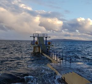 Diving tower in galway 