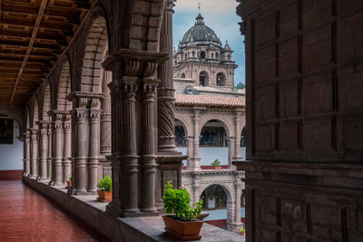 Exterior of historic building