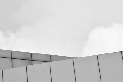 Low angle view of building against sky