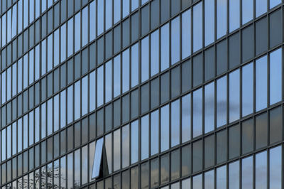 Full frame shot of modern building