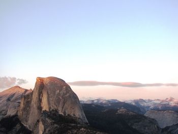 Scenic view of mountains