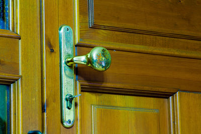 Full frame shot of closed door