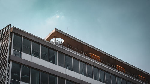 Low angle view of building against sky