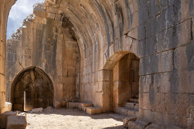 Interior of old building