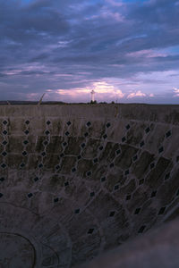 Aerial view of sculpture against sky