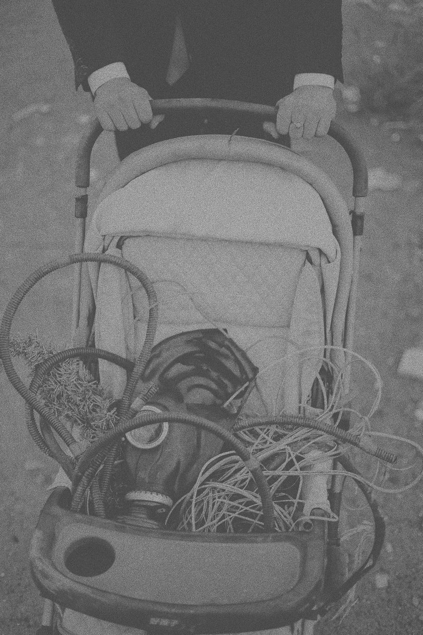 CLOSE-UP OF EMPTY CHAIR AT HOME