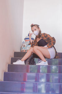 sitting