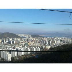 View of cityscape