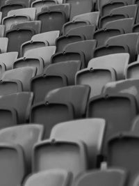 Full frame shot of empty theater