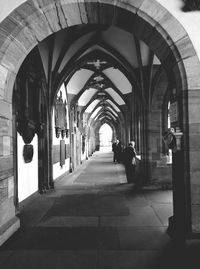 Corridor of building