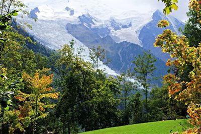 Scenic view of mountains