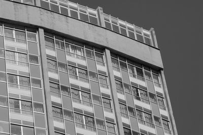 Low angle view of modern building