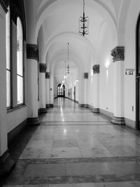 Corridor of building