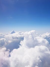 Low angle view of clouds in sky