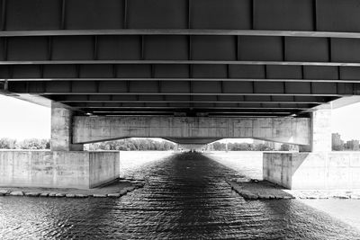 Interior of bridge