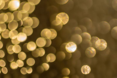 Defocused image of christmas lights