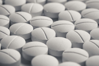 Full frame shot of eggs