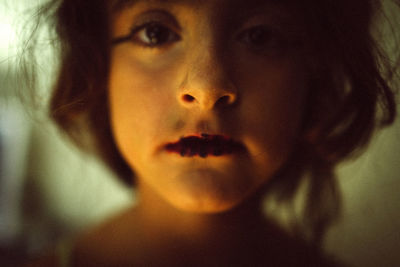 Close-up portrait of baby