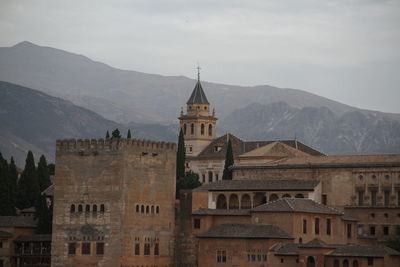 View of buildings in city