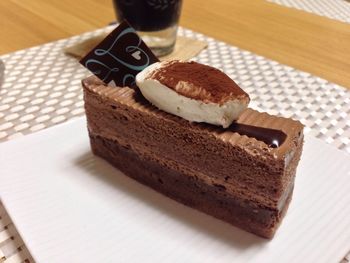 Close-up of sweet food