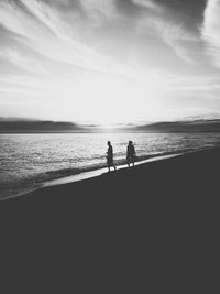 Scenic view of sea