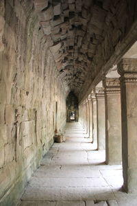 Archway of corridor