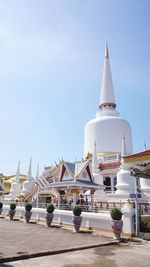 View of temple against sky