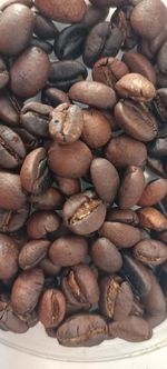 Full frame shot of coffee beans