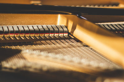 Close-up of musical instrument