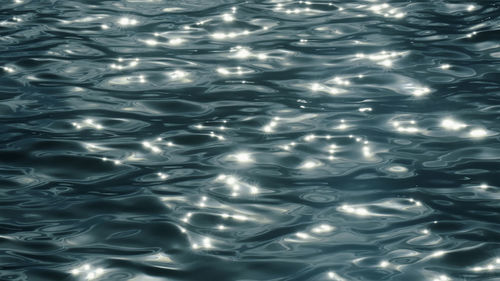 Full frame shot of rippled water