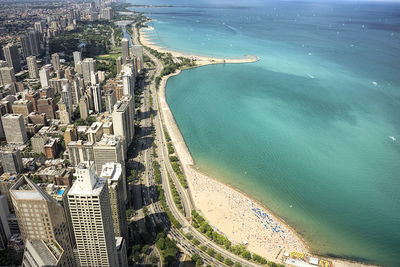 Aerial view of cityscape