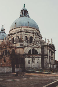 Facade of church