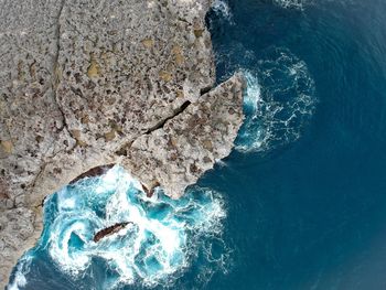 Close-up of sea water