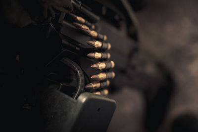 Close-up of bullet
