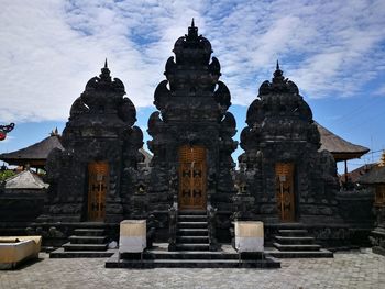 Low angle view of a temple