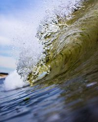 Close-up of sea wave