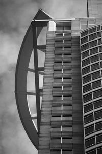 Low angle view of building against sky