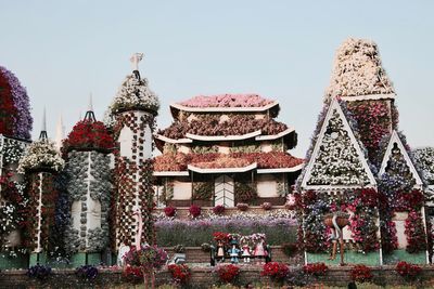 Temple against sky