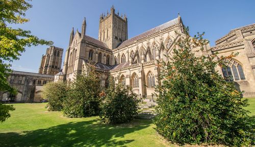 View of historical building against sky
