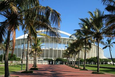 Walkway towards stadium