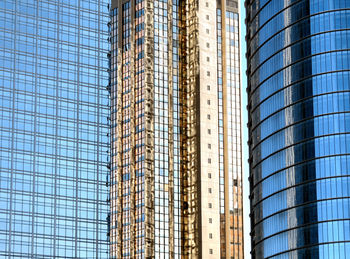 Low angle view of modern building