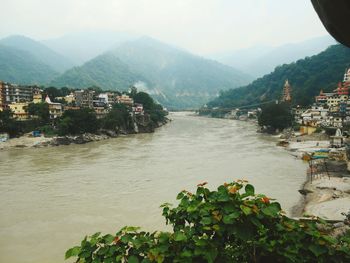 River with buildings in background